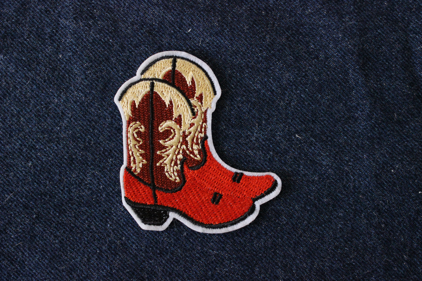Boots Iron on Patch
