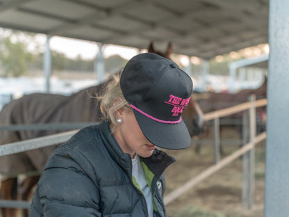 Black & Pink Cap