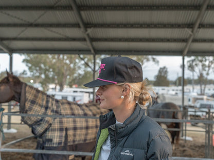 Black & Pink Cap