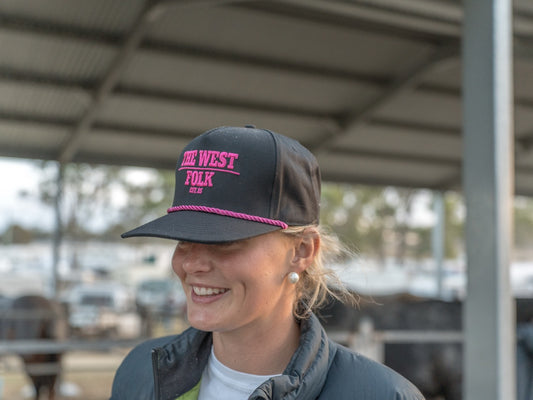 Black & Pink Cap
