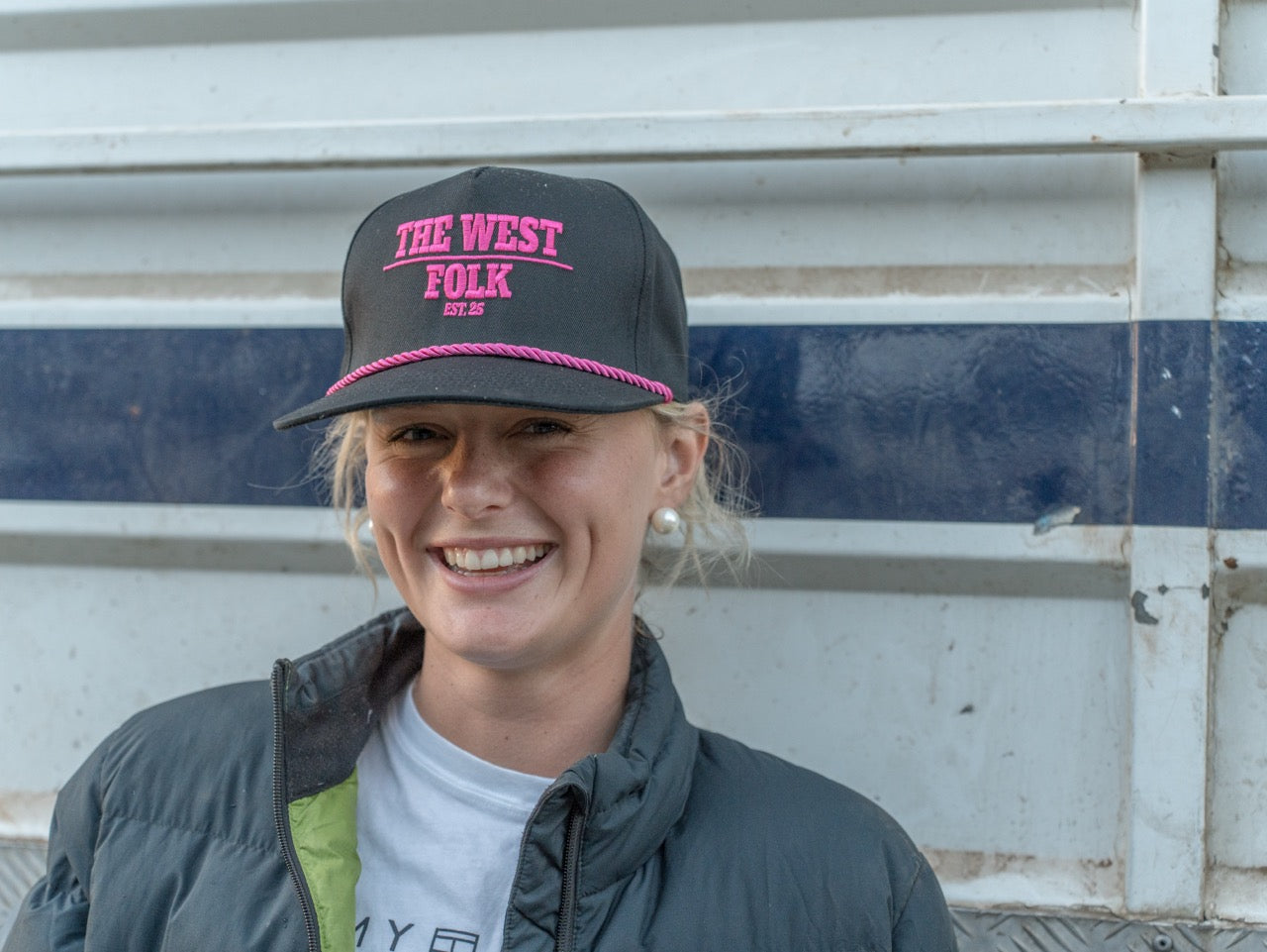 Black & Pink Cap