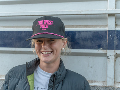 Black & Pink Cap