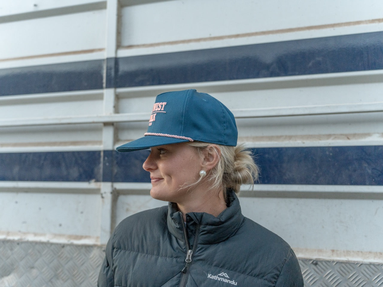 Navy & Pink Cap