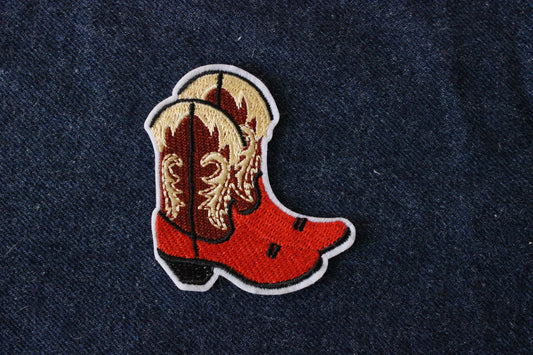 Boots Iron on Patch