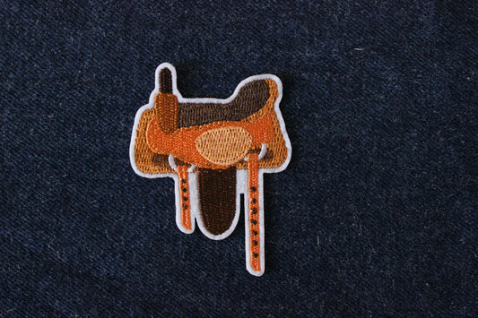 Saddle Iron on Patch
