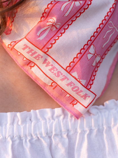 Bows in Rows Bandana