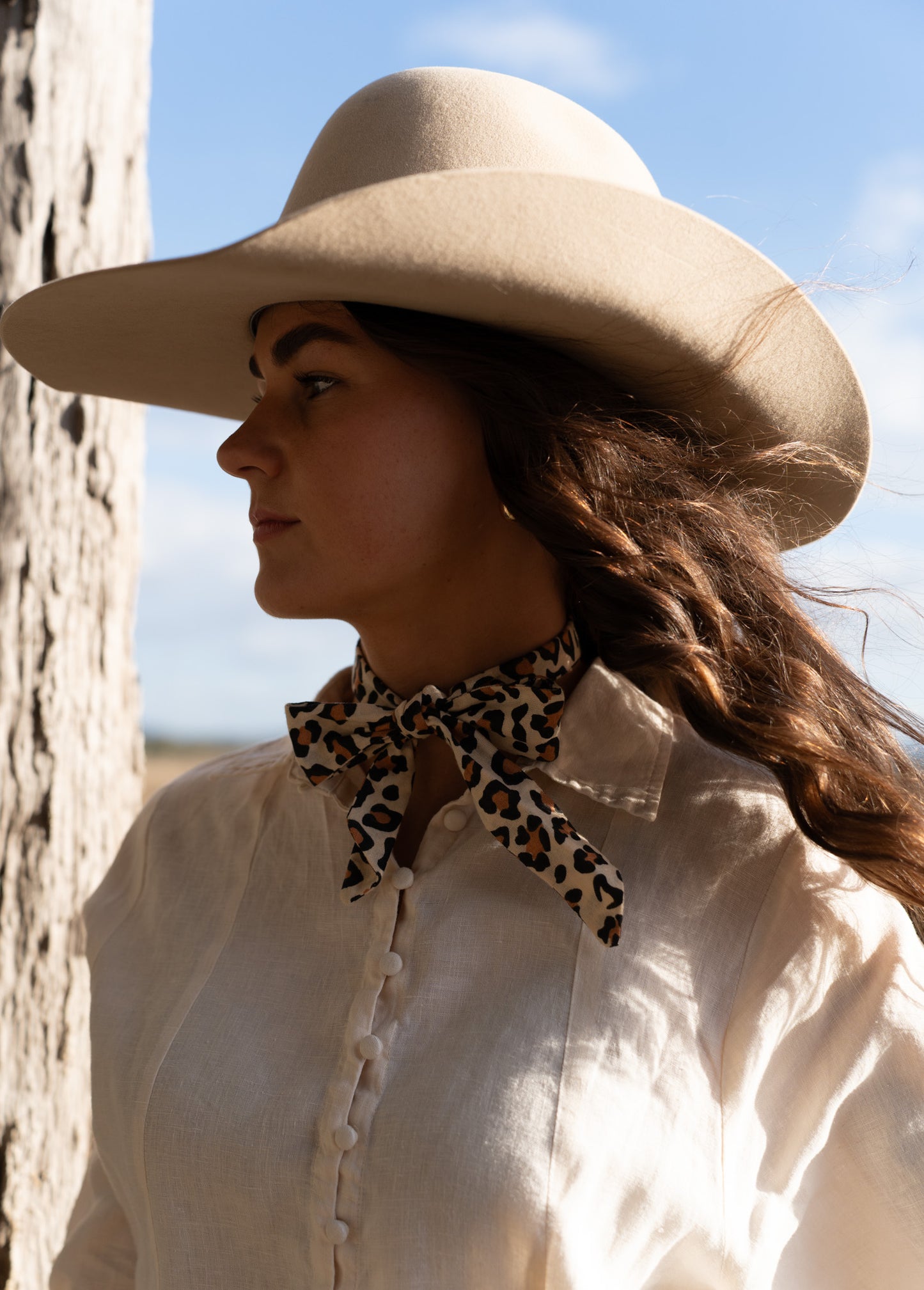Cheetah Neck Tie