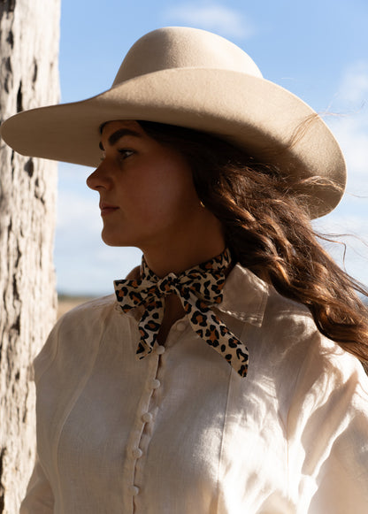Cheetah Neck Tie